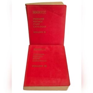 Scott's 1975 Standard Postage Stamp Catalogue vol‎ II & III Illustrated US 1st